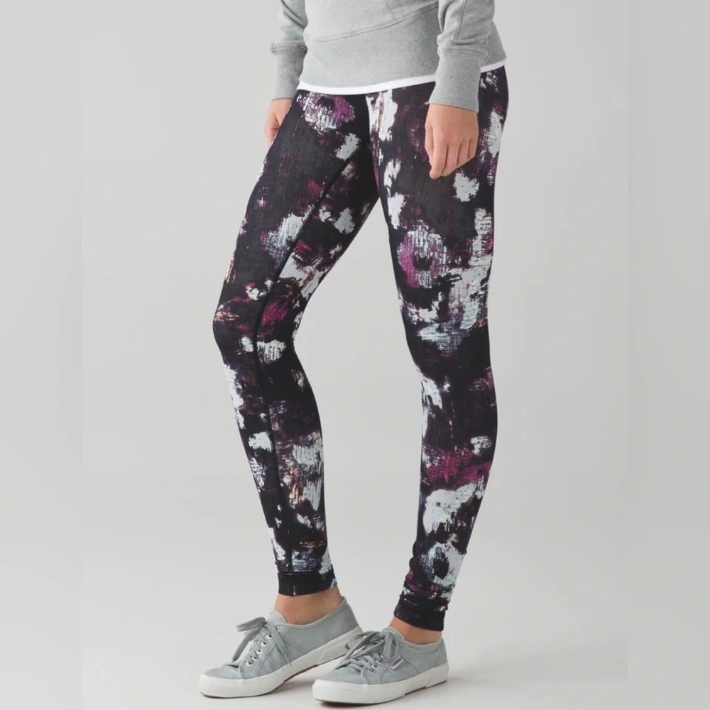 Lululemon Wunder Under Pant (Hi-Rise) Kara Blossom Multi